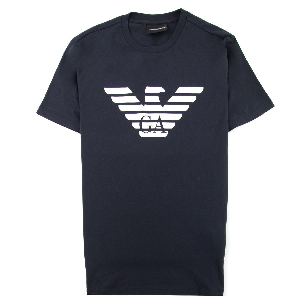 Emporio Armani Chest Eagle Logo T-shirt Navy