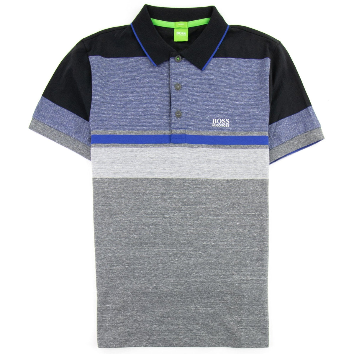 Hugo Boss Paule 2 Short Sleeve Polo Black/blue