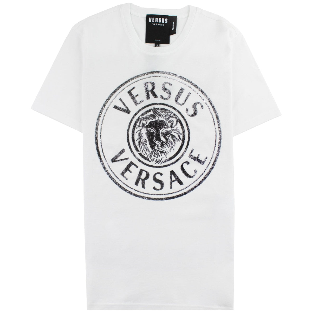 Versace Versus Regular Fit Medallion Tshirt White