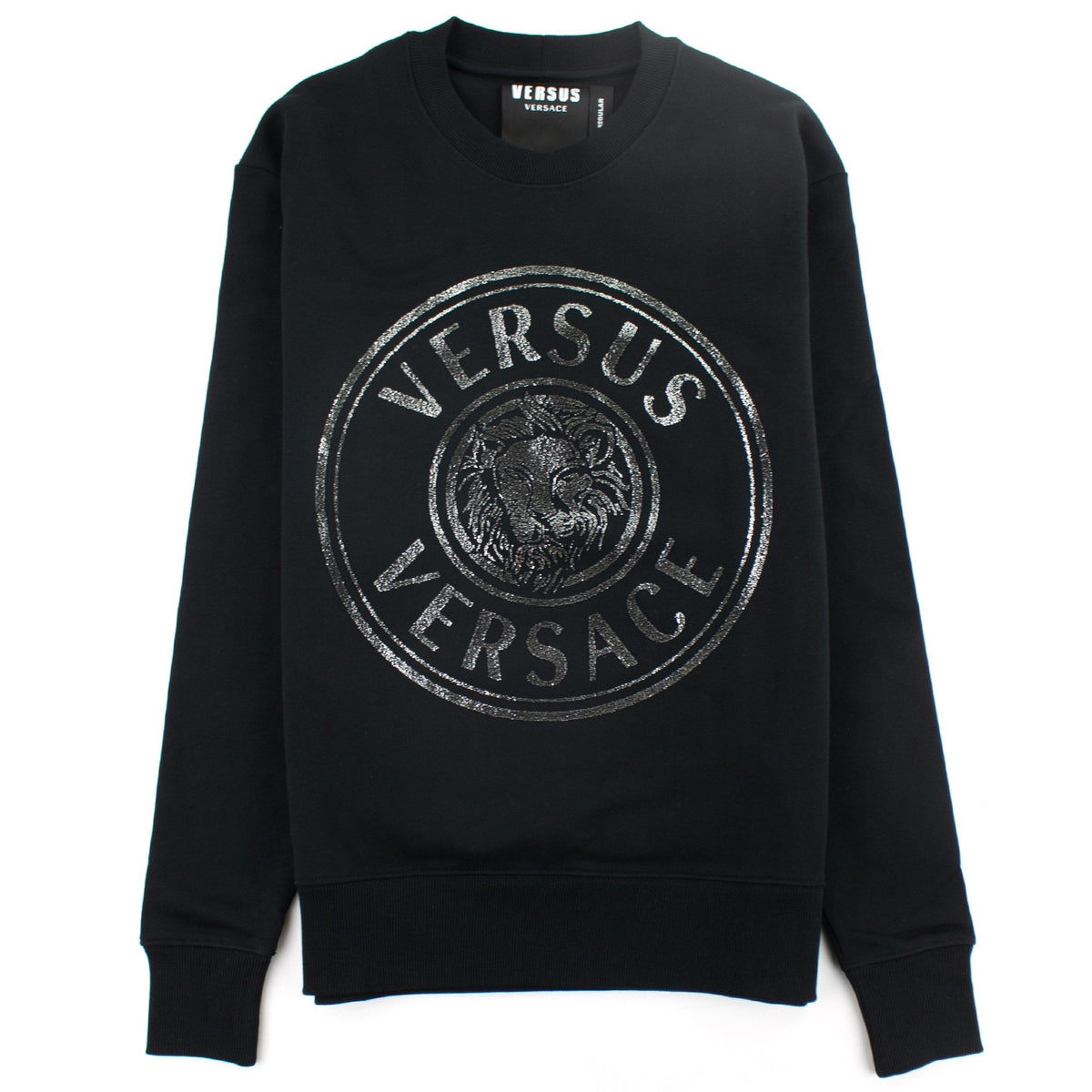 Versace Versus Lion Medallion Sweatshirt Black
