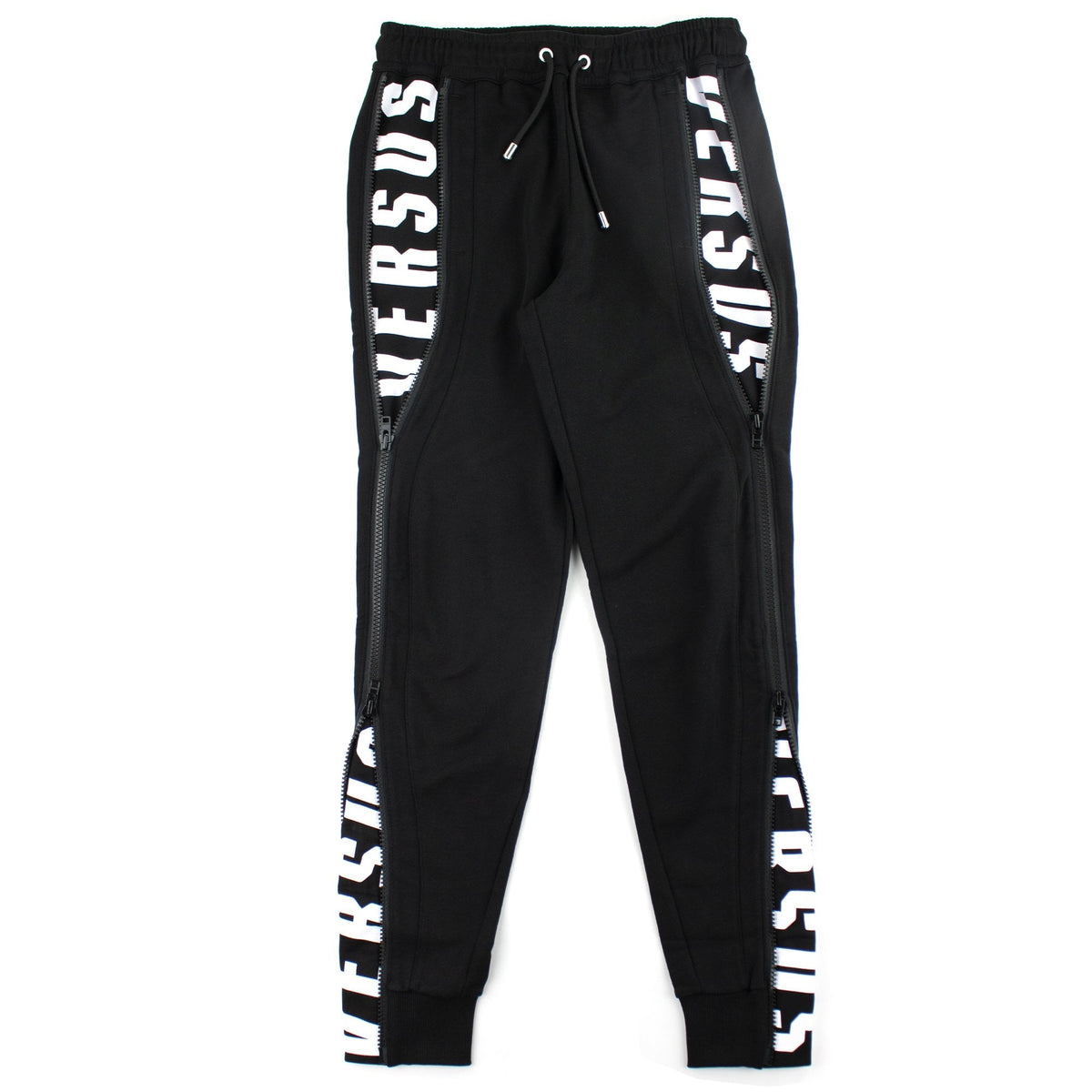 Versace Versus Zip Leg Bottoms Black
