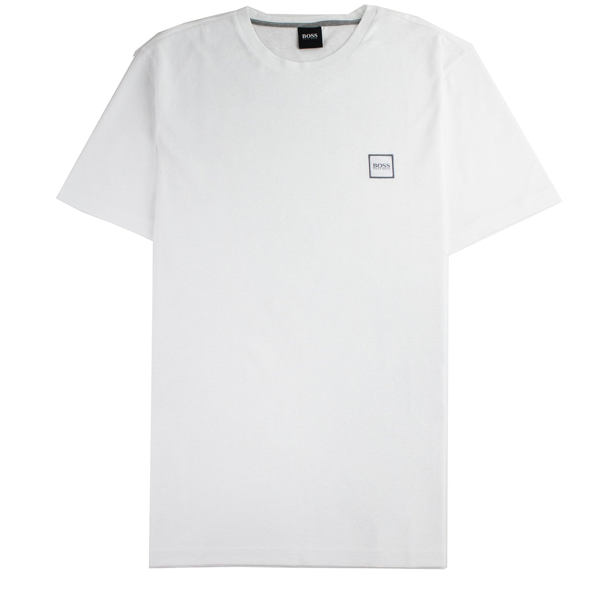 Hugo Boss Crew-neck T-shirt In Single-jersey Cotton White