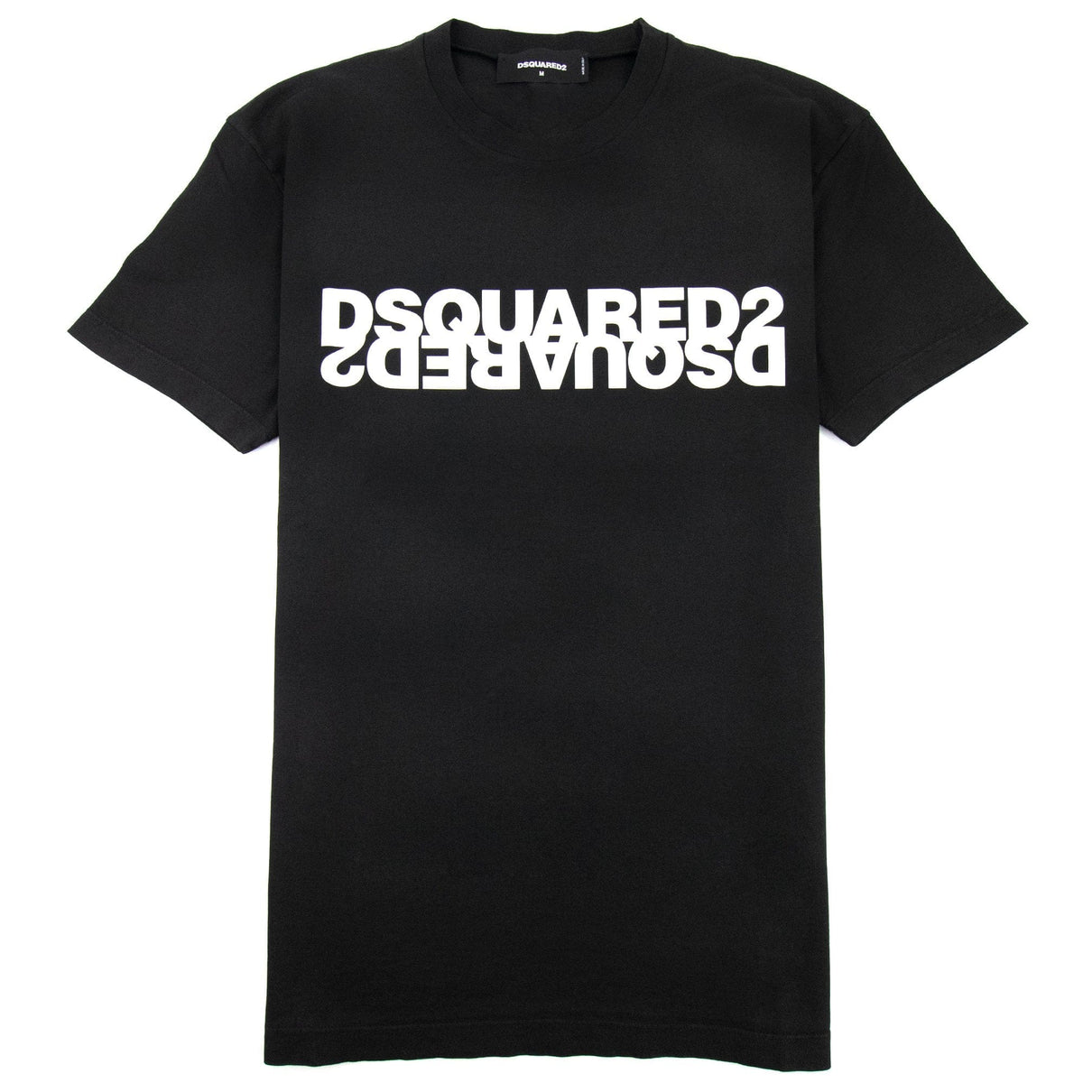 Dsquared2 Mirror Logo Tshirt Black