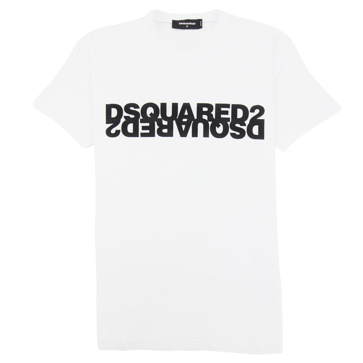 Dsquared2 Mirror Logo Tshirt White