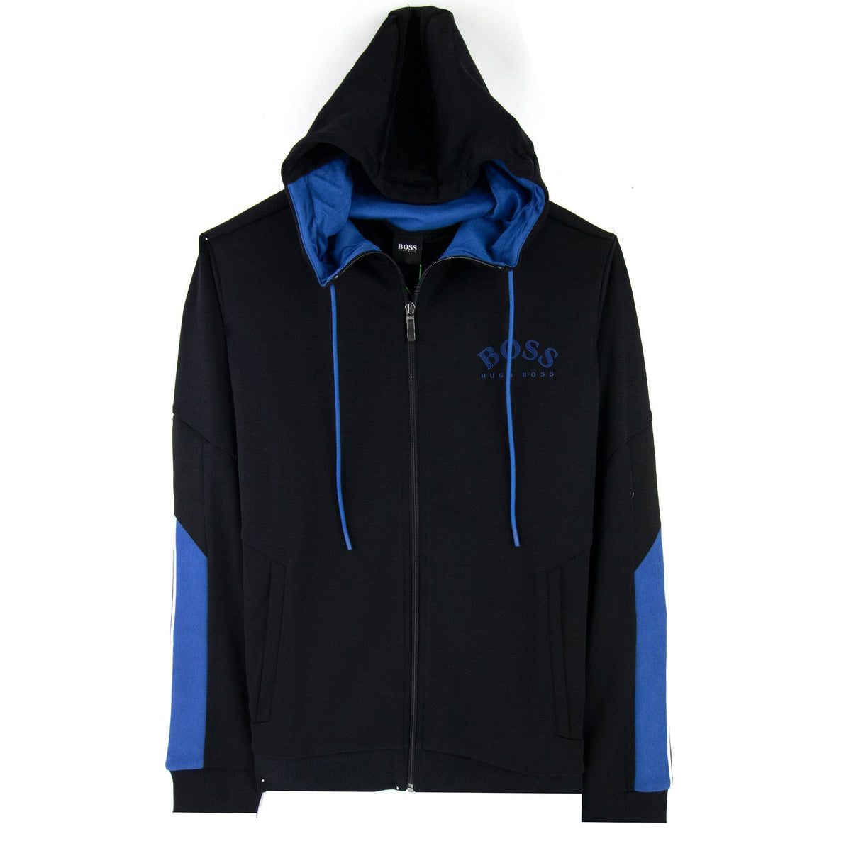 Hugo Boss Saggy Embroidered Hoodie Black 001