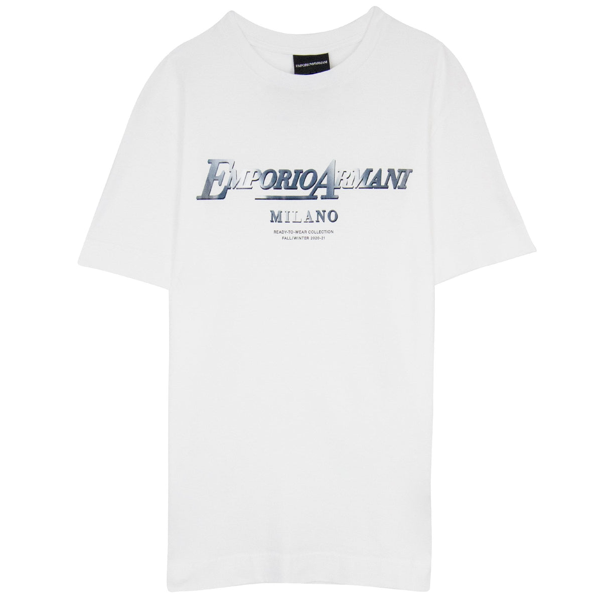 Emporio Armani Ready To Wear Logo T Shirt White 001
