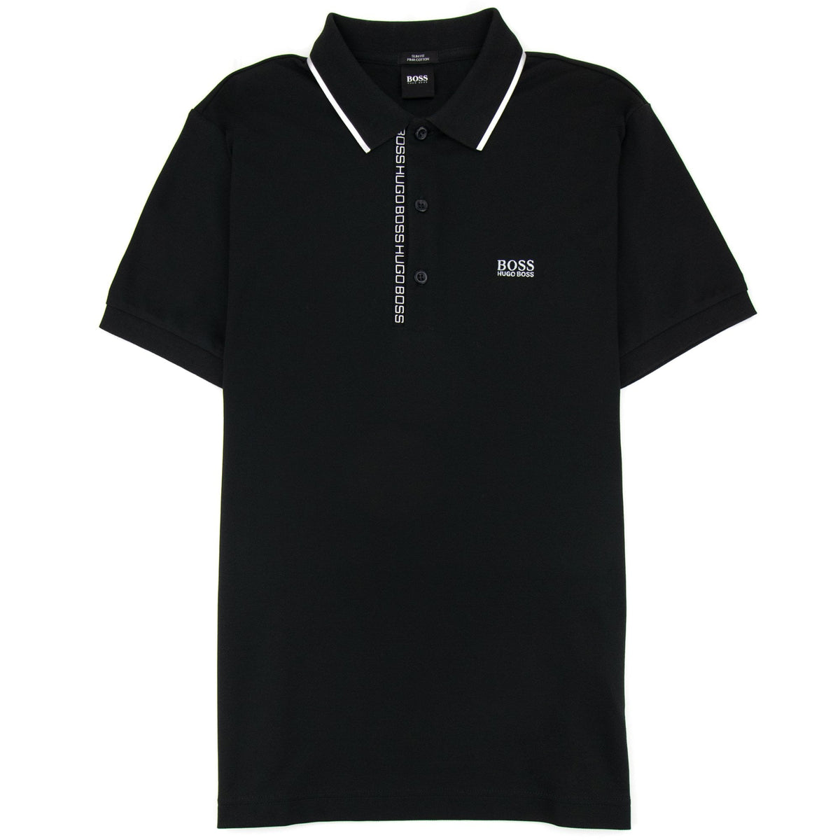 Hugo Boss Paule 4 Writing Polo Black/silver