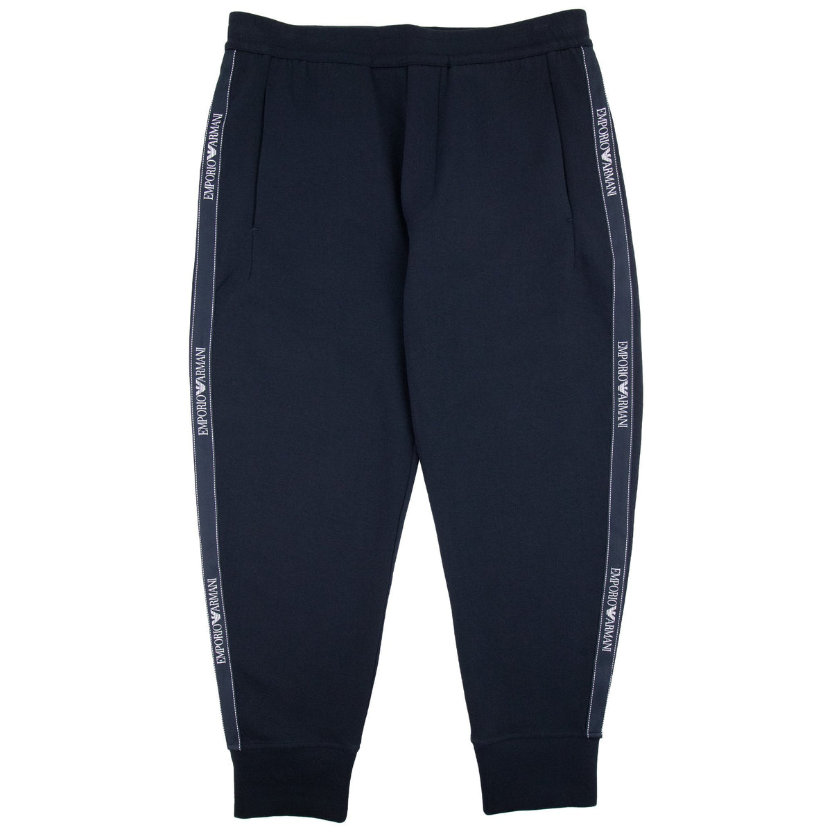 Emporio Armani Tape Logo Jogging Bottoms Blue/navy 0920