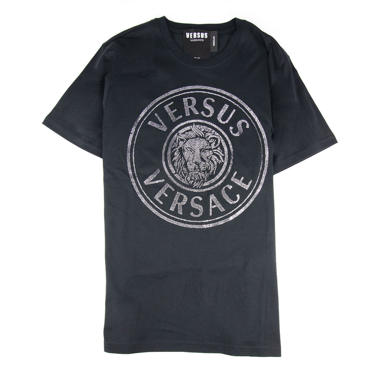 Versace Versus Regular Fit Medallion Tshirt Black