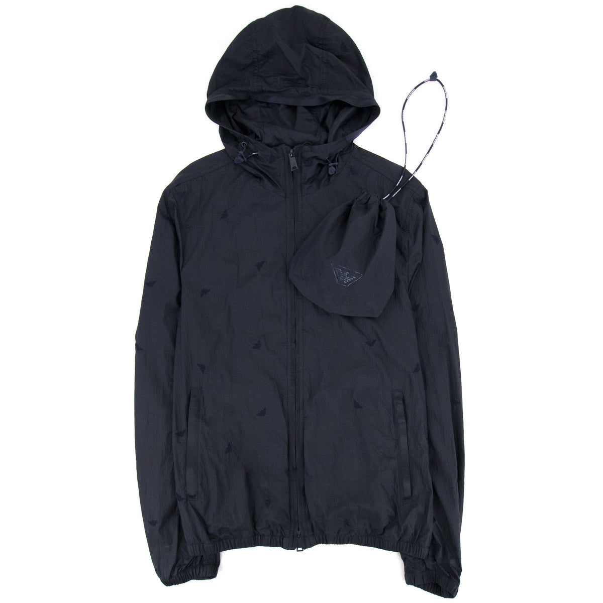 Emporio Armani Blouson Out Wear Jacket Navy Blue