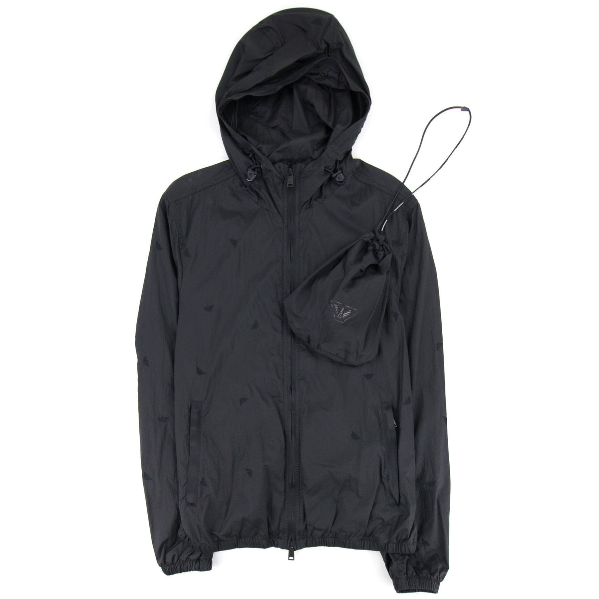Emporio Armani Blouson Out Wear Jacket Black