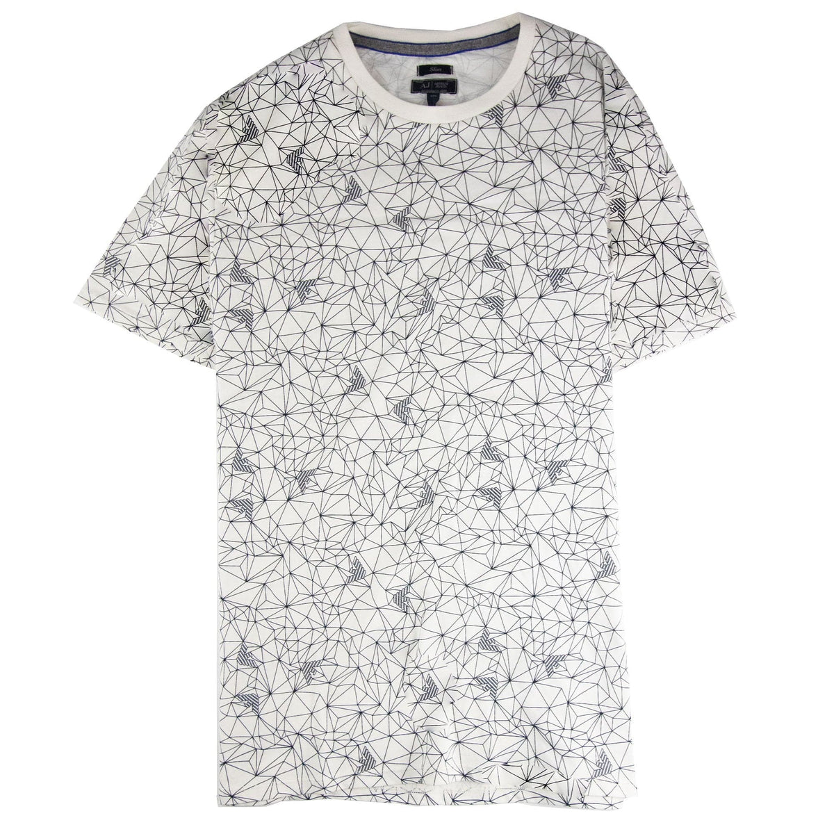Armani Jeans Graphic Print T Shirt Fantasia
