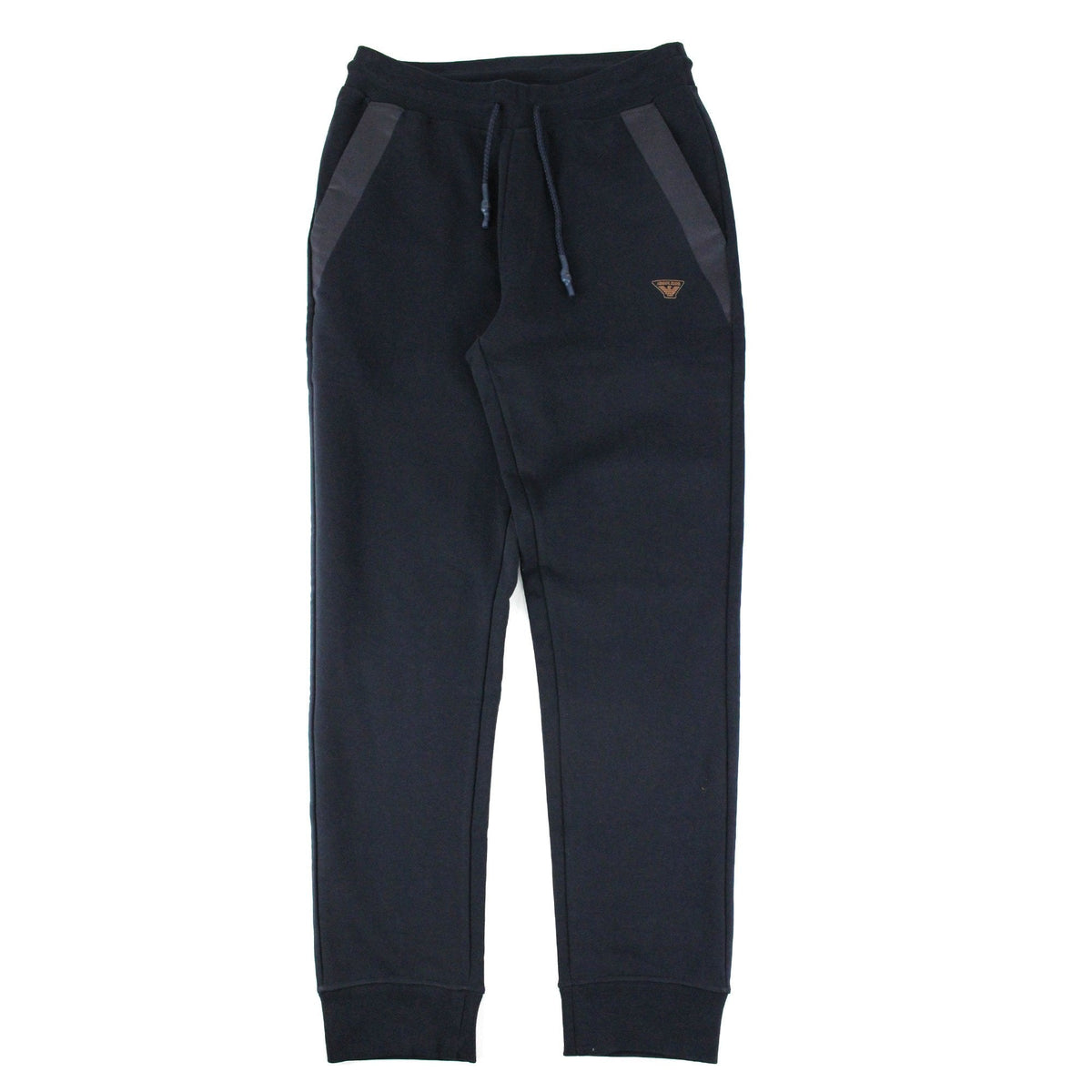 Armani Jeans Rubber Eagle Logo Pants Blue Notte