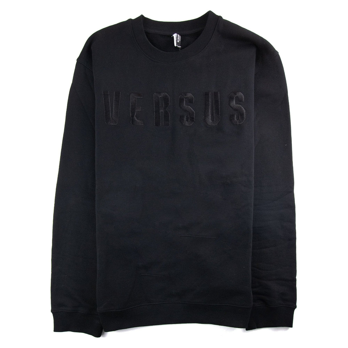 Versace Versus Embroidered Logo Sweatshirt Black