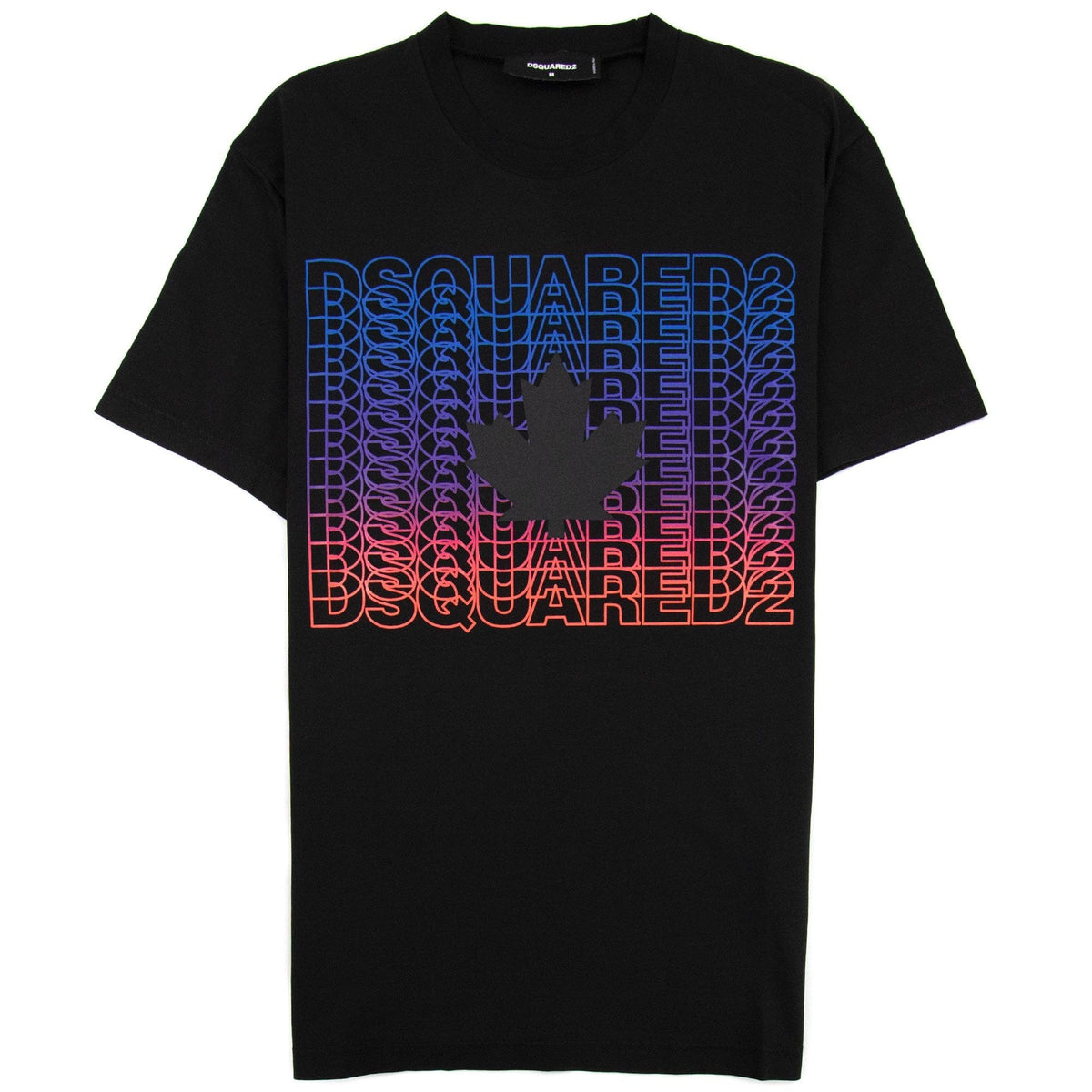Dsquared2 Multi Logo T Shirt Black 900