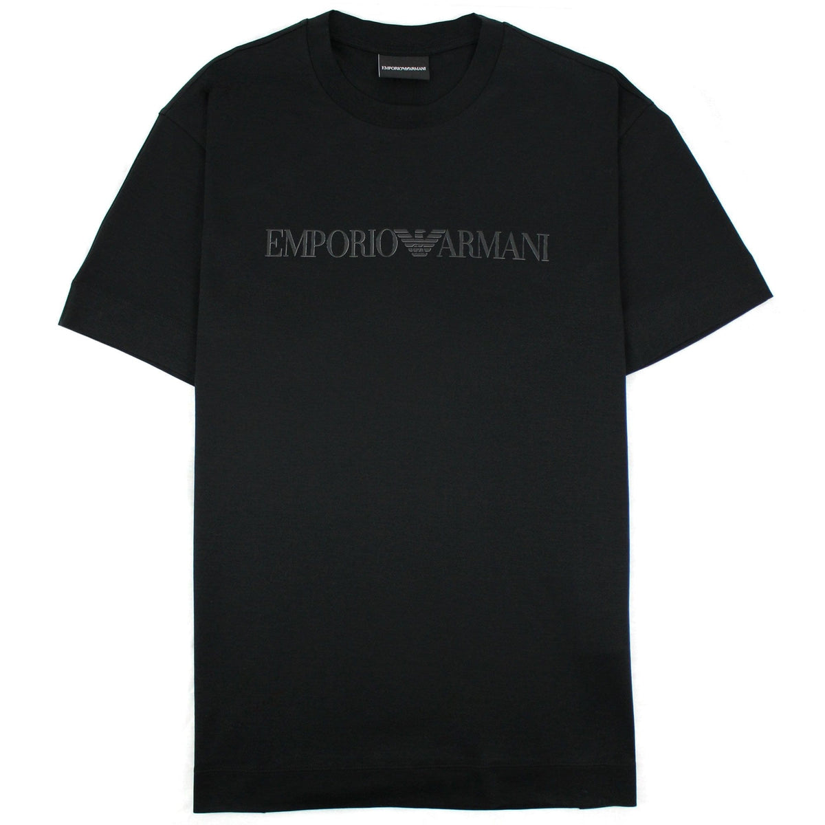 Emporio Armani Tencel Blend T-shirt Black