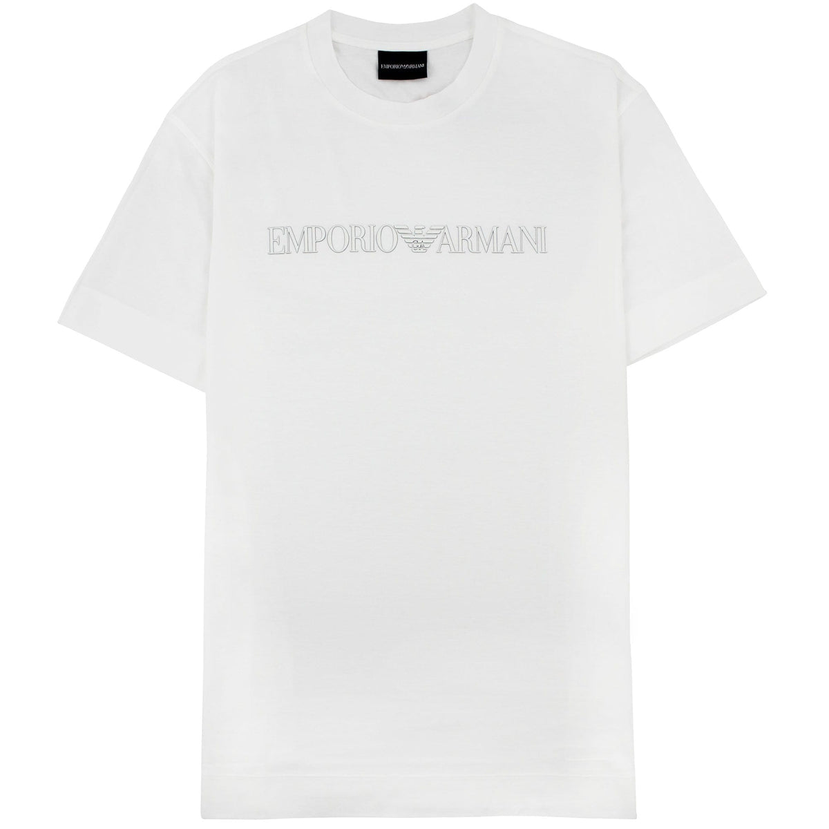 Emporio Armani Tencel Blend T-shirt Bianco