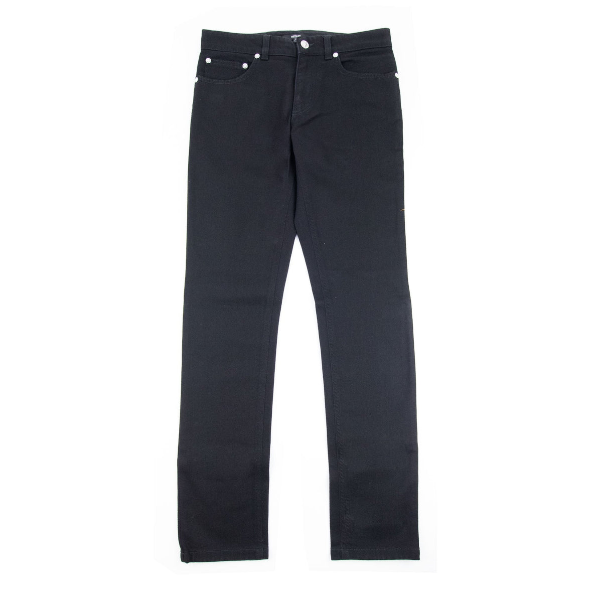 Versace Versus Safety Pin Denim Jeans Black