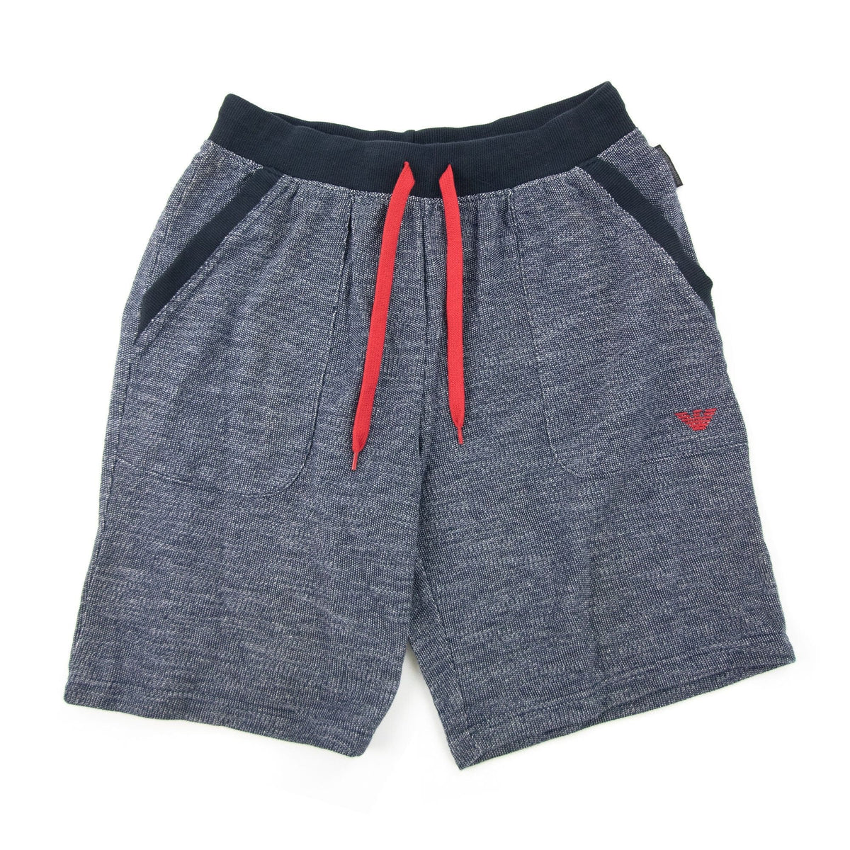 Emporio Armani Terry Bermuda Shorts Navy/marl Grey