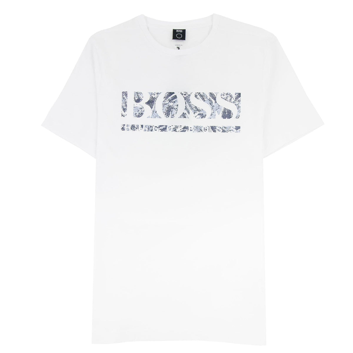 Hugo Boss Tee 1 Logo T Shirt White 100