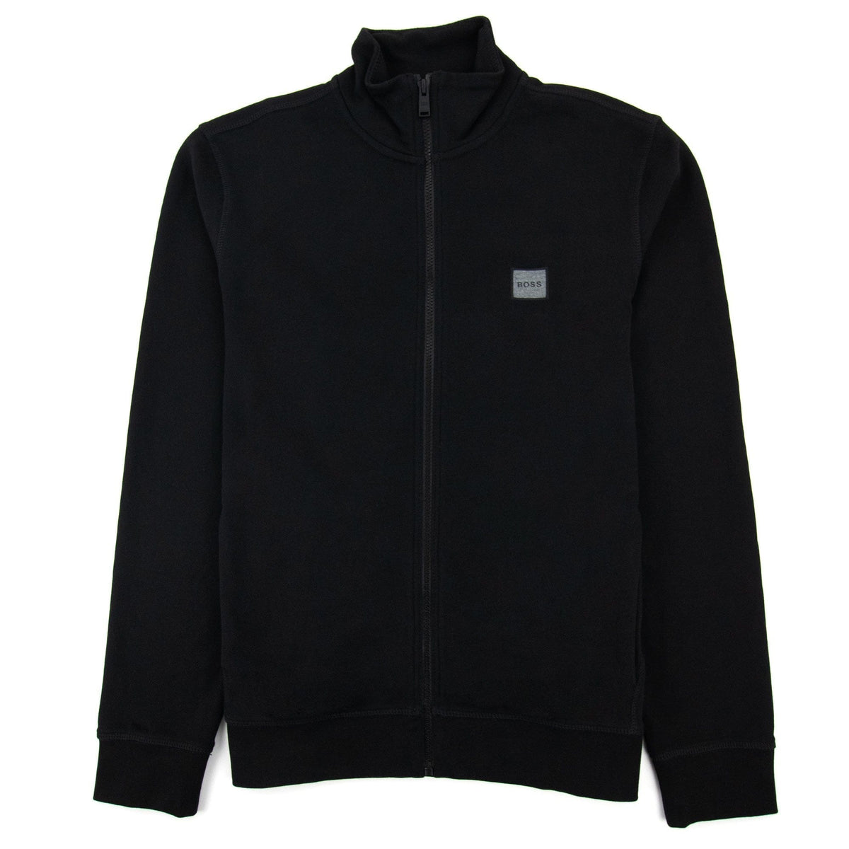 Hugo Boss Zestart 1 Patch Logo Funnel Neck Sweat Black 001