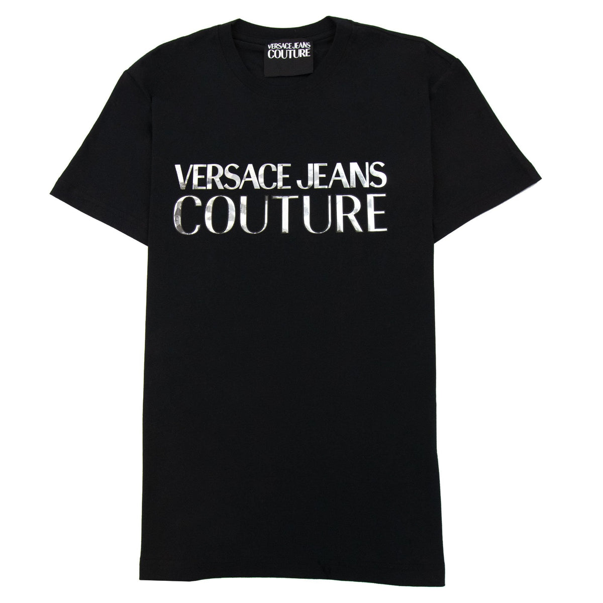 Versace Jeans Couture Logo T Shirt Black/silver