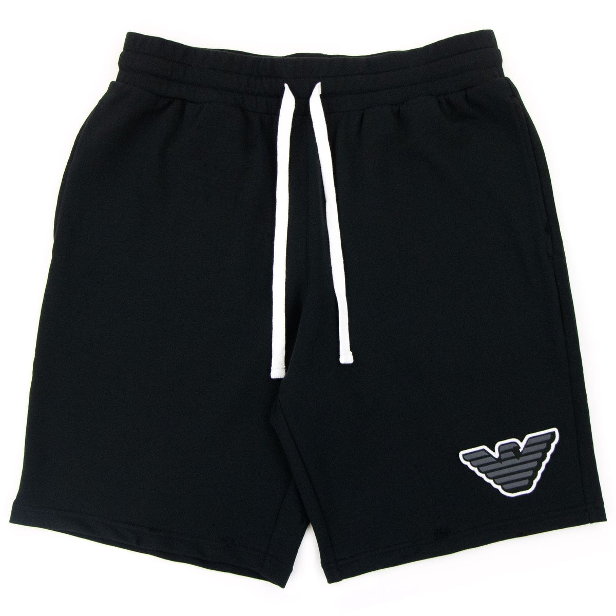 Emporio Armani Eagle Logo Bermuda Shorts Black