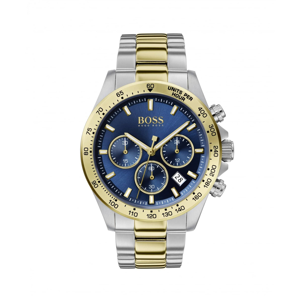 Hugo Boss Hero Two Tone Stainless Watch Stainless Steel