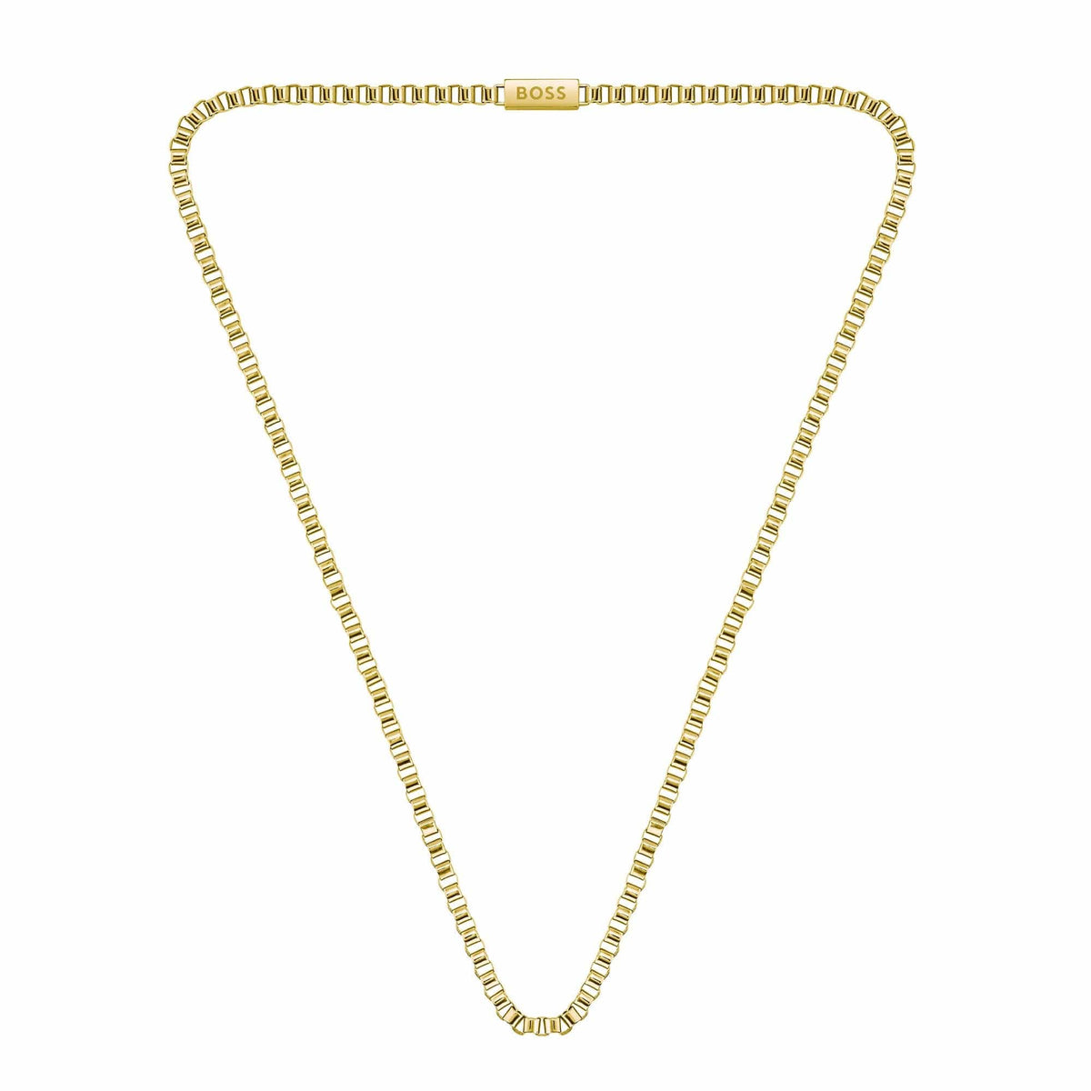 Hugo Boss Mens Magnetic Necklace Gold