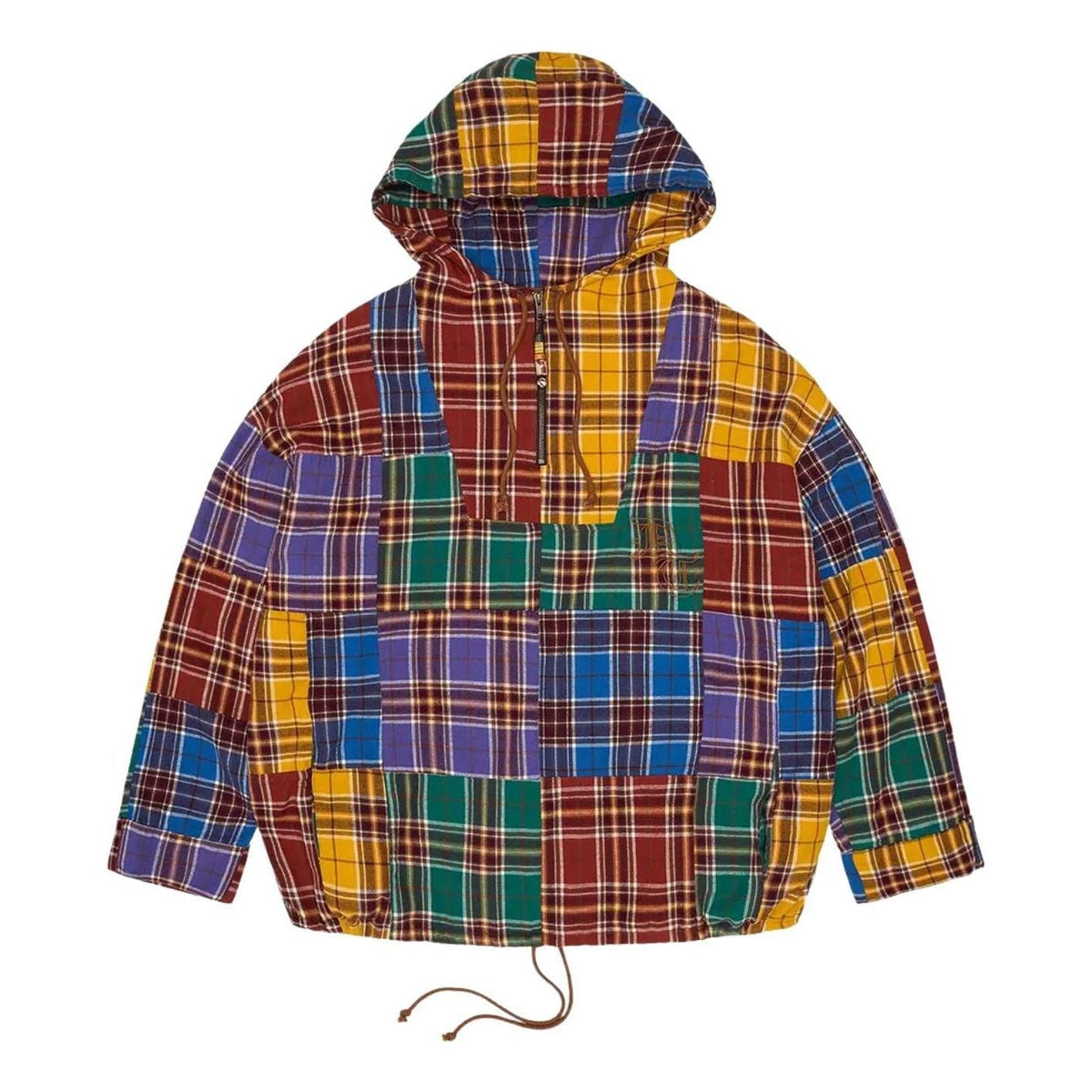 Denim Tears MVP Plaid Patchwork Pullover 'Multicolor' FW25TCN10961987