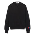 COMME des GARCONS PLAY FW25 x Invader Double Pixel Heart Knitwear 'Black' AZ-N086-051-1