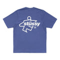 Stussy Surf Size T-Shirt Pigment Dyed 'Indigo' 1905180-INDI