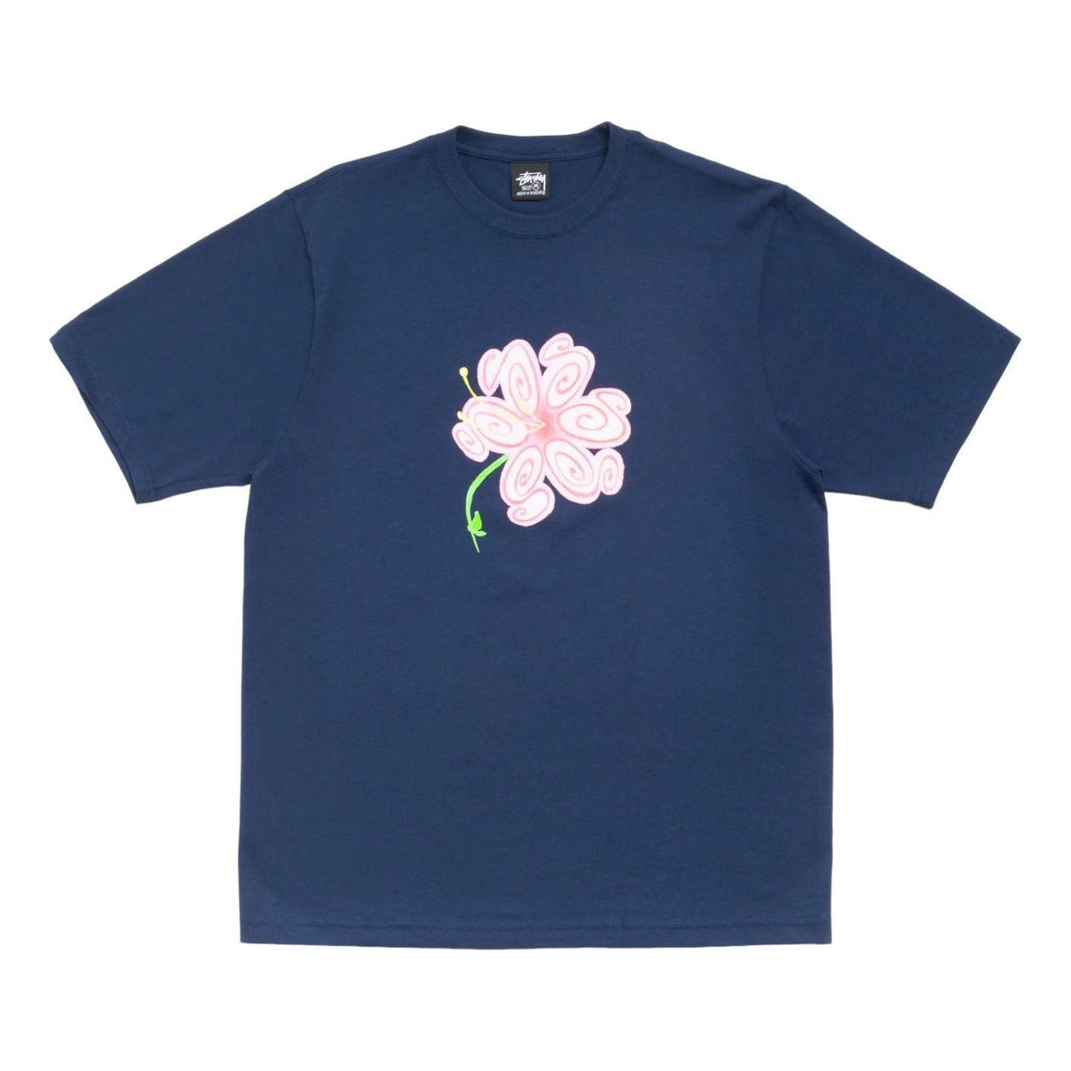 Stussy S Flower T-Shirt 'Navy' 1905189-NAVY