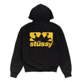 Stussy Box Crown Zip Hoodie 'Black' 1975186-BLAC