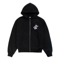 Stussy Dot Surf Puff Print Zip Hoodie 'Black' 1975195-BLAC