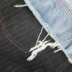 1981 Trompe L'oeil Jeans - Blue/Black