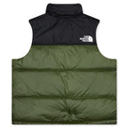 1996 Retro Nuptse Vest - Woodland Green