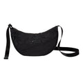 Nike Aura Floral Crescent 4L Crossbody Bag 'Black Gunmetal' IQ1268-010