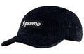 Supreme Velvet Pattern Camp Cap 'Black White' SUP-FW21-037