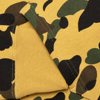 1st Camo 2nd Shark Full Zip Hoodie - Yellow