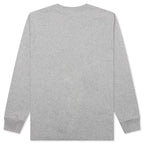 1st Camo College Long Sleeve Tee - Grey/Green