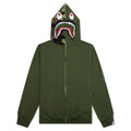 1st Shark Full Zip Hoodie - Olive Drab