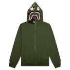 1st Shark Full Zip Hoodie - Olive Drab
