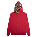1st Shark Full Zip Hoodie - Red