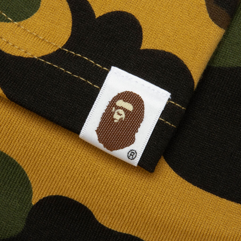 1st Camo BAPE Rhinestone Tee - Yellow