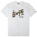 1st Camo Bape STA Tee - White