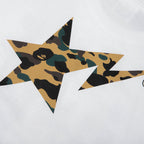 1st Camo Bape STA Tee - White