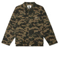 1st Camo Heavy Washed Multi Pocket Cargo L/S Shirt - Green