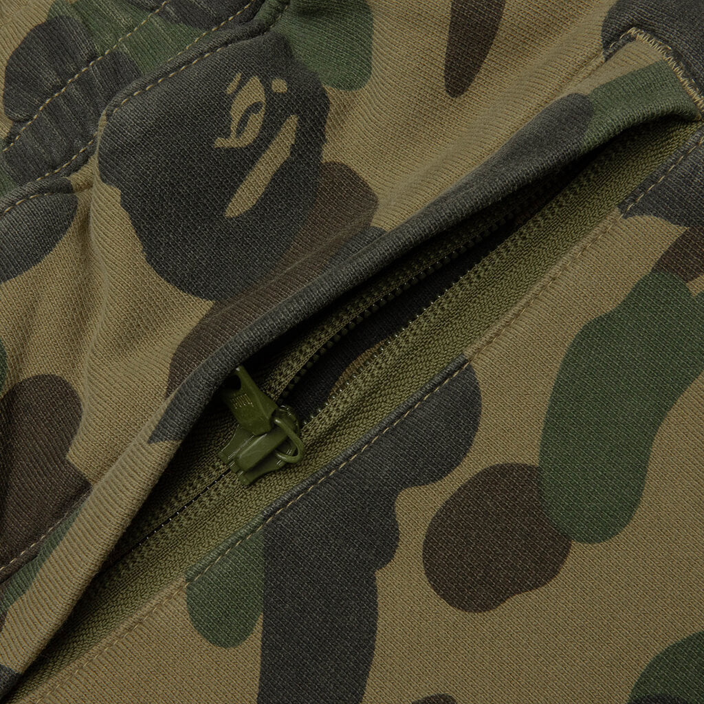 1st Camo One Point Relaxed Fit Sweat Pants - Green