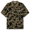 1st Camo Relaxed Fit Polo Shirt - Green